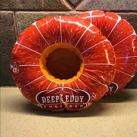 STOCKING STUFFER Deep Eddy Drink Holder Inflatable - Picture 3 of 10